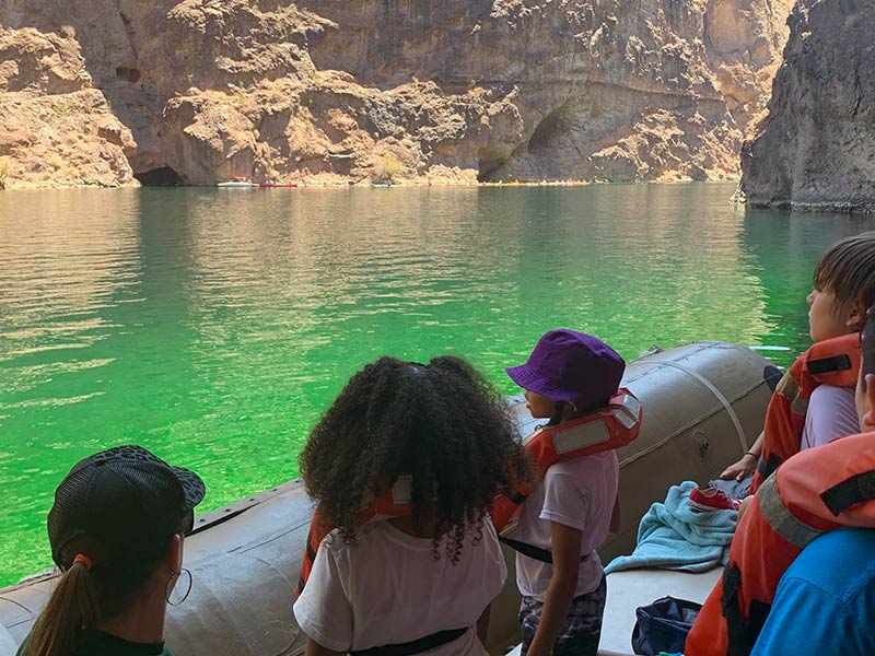 Children at Lake Mead