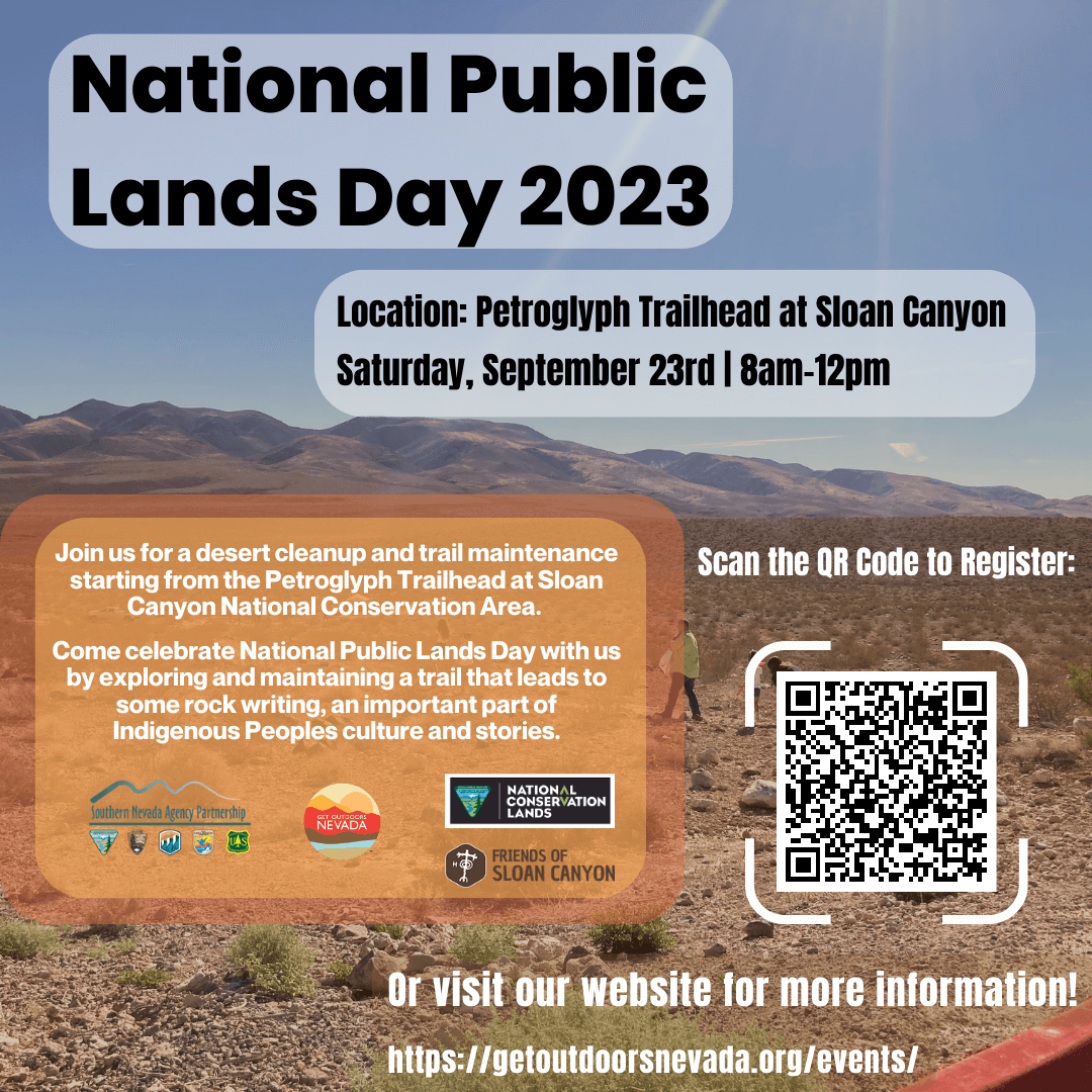 National Public Lands Day flyer